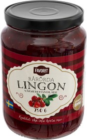 Köp Favorit Rårörda Lingon 750 g på delitea se