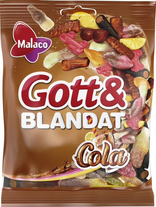 Köp Malaco Gott Blandat Cola 170 g på delitea se