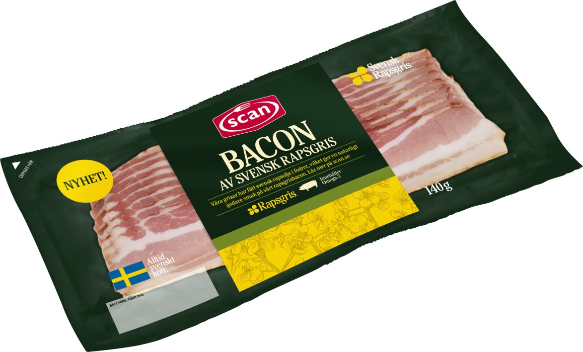 K P Bergendahls Scan Scan Bacon Av Rapsgris G Scan Ab