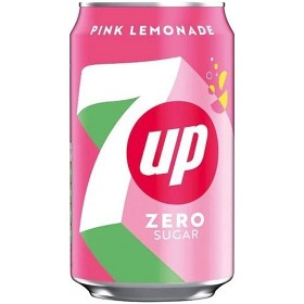 Bild på 7UP Pink Lemonade Zero 33cl