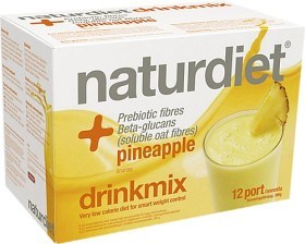 Bild på Naturdiet Drinkmix Pineapple 396g