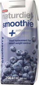 Bild på Naturdiet Smoothie Blueberry 330ml