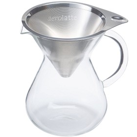 Bild på Aerolatte Pour Over Bryggare med Rostfritt Mikrofilter