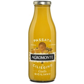 Bild på Agromonte Passata di Pomodoro ­Ciliegino Giallo 520g