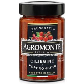 Bild på Agromonte Bruschetta Semidry Körsbärstomat & Chilipeppar 200g