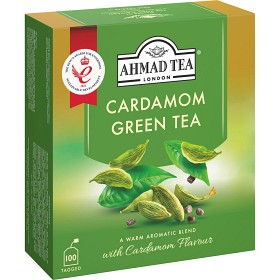 Bild på Ahmad Tea Grönt Te Kardemumma Tepåsar 100-pack