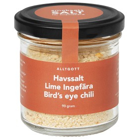 Bild på AlltGott Munch Havssalt Lime Ingefära & Bird's Eye Chili 90g
