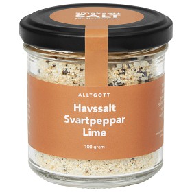 Bild på AlltGott Munch Havssalt Svartpeppar & Lime 100g