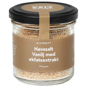 Bild på AlltGott Munch Havssalt Vanilj & Ekfatsextrakt 110g