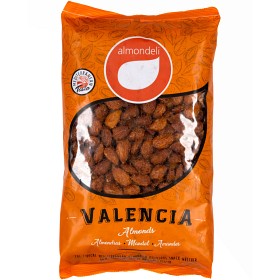Bild på Almondeli Friterade & Saltade Valenciamandlar med skal 1kg