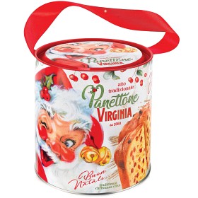 Bild på Virginia Högbakad Panettone Tomtemotiv 750g