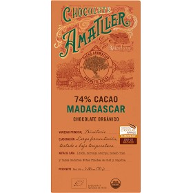 Bild på Amatller Madagascar Mörk Choklad 74% 70g