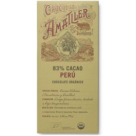 Bild på Amatller Perú Mörk Choklad 83% 70g