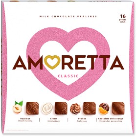Bild på Amoretta Chokladask Classic Praliner 106g