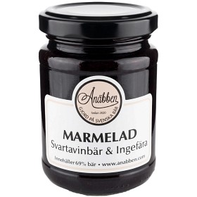 Bild på Ånäbben Svartavinbär & Ingefära marmelad 210g