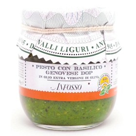 Bild på Anfosso Grön Pesto Genovese med Extra Jungfruolivolja S.U.B 180g