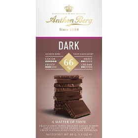 Bild på Anthon Berg Dark 66% 80g