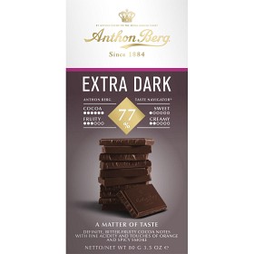 Bild på Anthon Berg Extra Dark 77% 80g