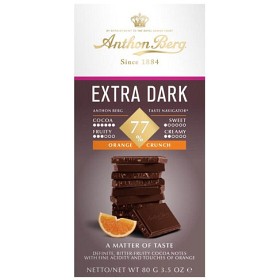 Bild på Anthon Berg Extra Dark Orange Crunch 80g