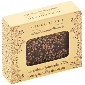 Bild på Antica Torroneria Piemontese Mörkchoklad med Kakaonibs 70% 40g