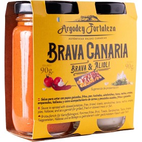 Bild på Argodey Fortaleza Brava Canaria Såser Brava & Aioli 2x90g