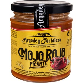 Bild på Argodey Fortaleza Mojo Rojo Picante Stark Röd Mojosås 200g