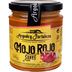 Bild på Argodey Fortaleza Mojo Rojo Suave Mild Röd Paprikasås 200g