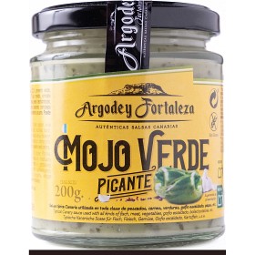 Bild på Argodey Fortaleza Mojo Verde Picante Het Grön Paprikasås 200g