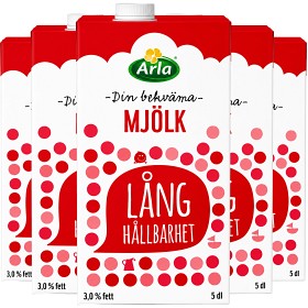 Bild på Arla Mjölk med Lång Hållbarhet 3% 10x0,5L