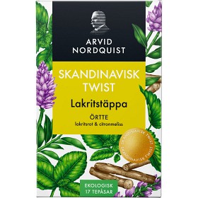 Bild på Arvid Nordquist Lakritstäppa Örtte 17st