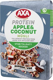 Bild på Axa Proteinmüsli Apple & Coconut 650 g