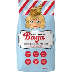 Bild på Baga Annas Glutenfria Brödmix 350g