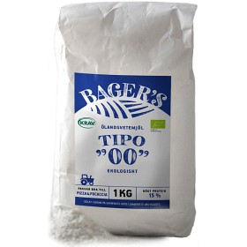 Bild på Bager's Tipo 00 Ekologiskt Ölandsvetemjöl 1kg