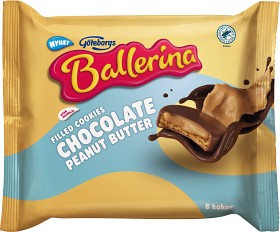 Bild på Ballerina Filled Cookies Chocolate Peanut Butter 128g