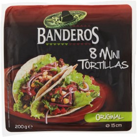 Bild på Banderos Mini Tortilla 8-pack 200g