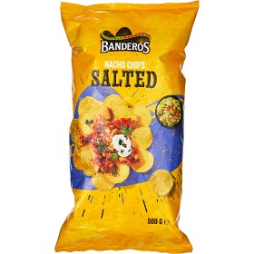 Bild på Banderos Nacho Chips Salted 500g