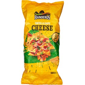 Bild på Banderos Tortilla Chips Cheese 500g