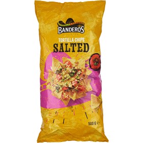 Bild på Banderos Tortilla Chips Saltade 500g