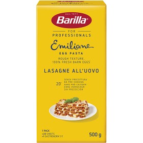 Bild på Barilla Emiliane Chef Lasagne Äggpasta 500g