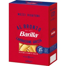 Bild på Barilla Mezzi Rigatoni al Bronzo Pasta 400g