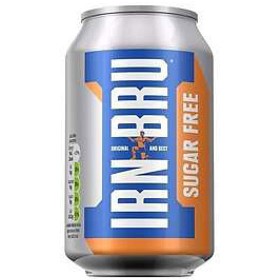 Bild på Barr Irn Bru Sugar Free 330ml 