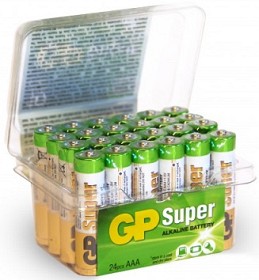 Bild på Batteri Super Alkaline AAA, 24A/LR03, 24 st