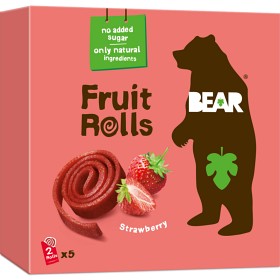 Bild på Bear Fruktrullar Jordgubbe Multipack 5 x 20 g