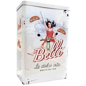 Bild på Belli Cantuccini Presentask i Plåt 25% Mandel 400g