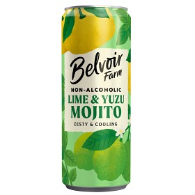 Bild på  Belvoir Farm Lime & Yuzu Mojito Burk 250ml