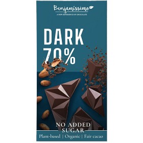 Bild på Benjamissimo Choklad Mörk 70% Sockerfri 60g