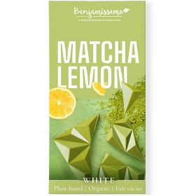 Bild på Benjamissimo Choklad Vit Matcha & Citron 60g