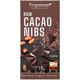 Bild på Benjamissimo Mörk 75% Nibs EKO 60g