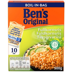Bild på Ben's Original Fullkornsris Boil-in-Bag 500g