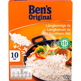 Bild på Ben's Original Långkornigt Ris 10min 1kg